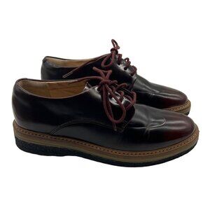 Clarks Women's Shoes Zante Zara Burgundy 6.5M Loafer